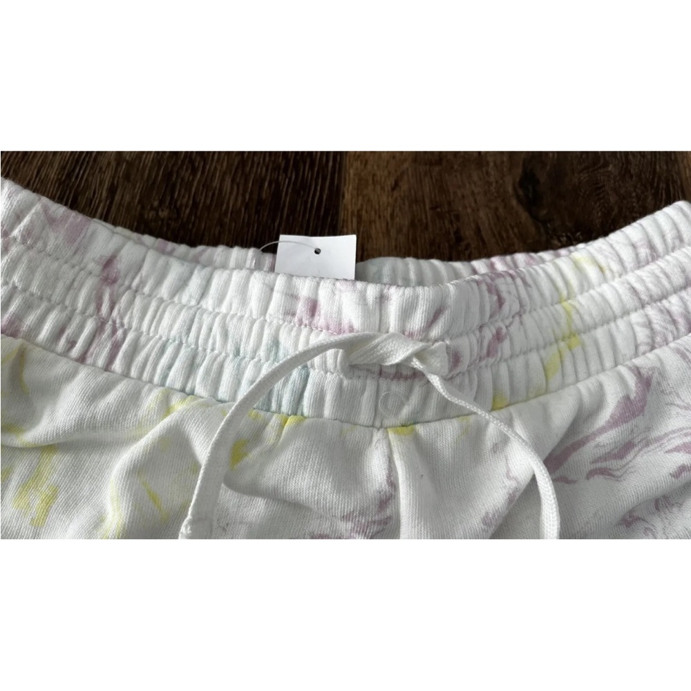 GAP Girls Pull On Jersey Shorts, White, Swirl Design, NEW - Picture 4 of 9